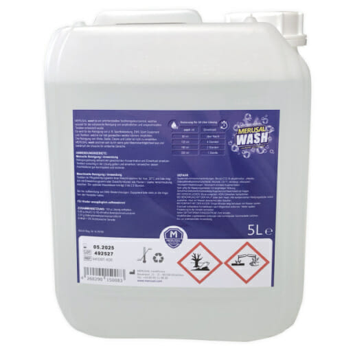 Merusal Wash textile cleaning agent 5 litre canister